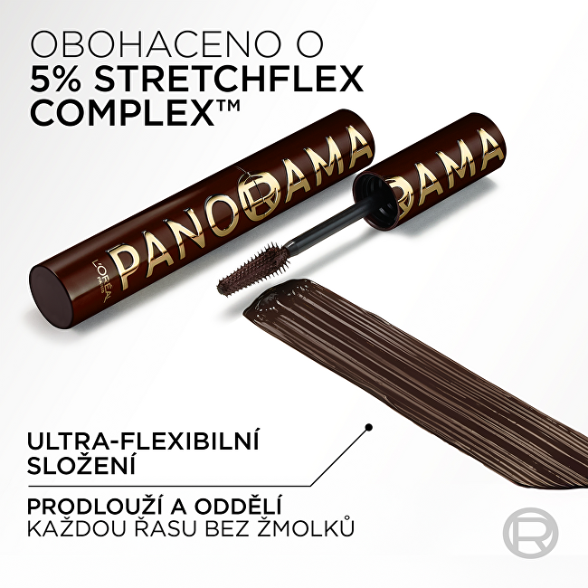 L'Or&eacute;al Paris Panorama Mascara 9.9 ml Brun Leather blakstienų tu&scaron;as