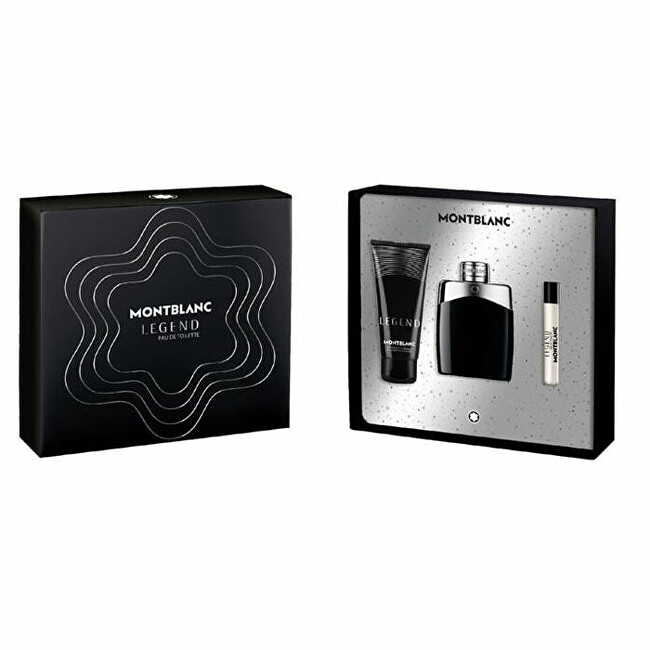 Montblanc Legend - EDT 100 ml + sprchov&yacute; gel 100 ml + EDT 7,5 ml 100ml Legend - EDT 100 ml + sprchov&yacute; gel 100 ml + EDT 7,5 ml Vyrams Rinkinys
