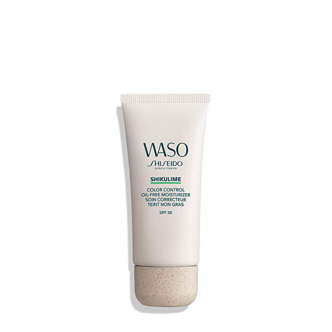 Shiseido Moisturizing Toning Face Cream SPF 30 Waso Shikulime ( Color Control Oil-Free Moisturizer) 50 ml 50ml Moterims