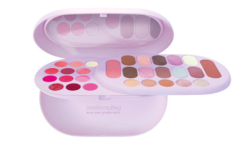 PUPA Milano Make My Day M Face Palette - Lilac Palette 24.3 g &scaron;e&scaron;ėliai