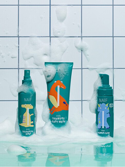 NA&Iuml;F Children&acute;s Detangling Spray 200 ml 200ml nenuplaunama plaukų priežiūros priemonė