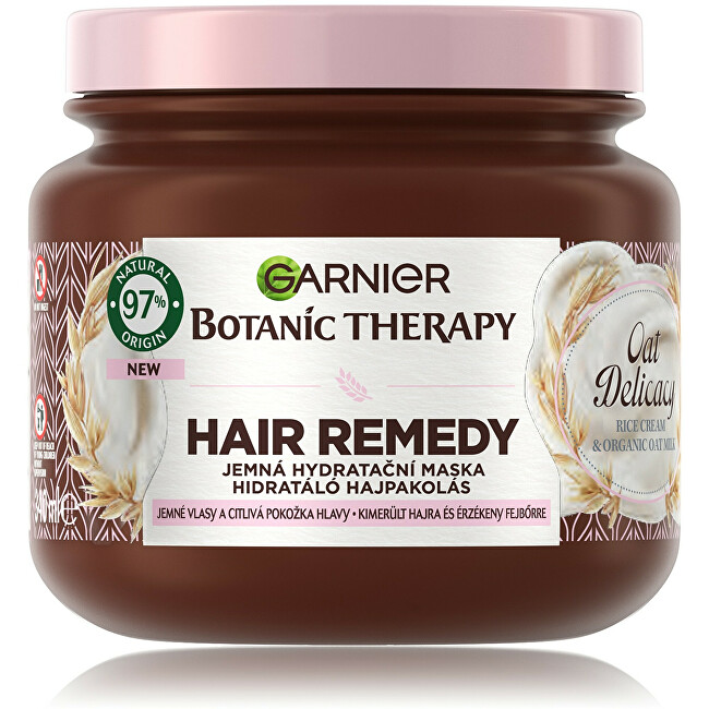 Garnier Gentle moisturizing mask for sensitive hair and scalp Botanic Therapy Oat Delicacy ( Hair Remedy) 34 340ml Moterims