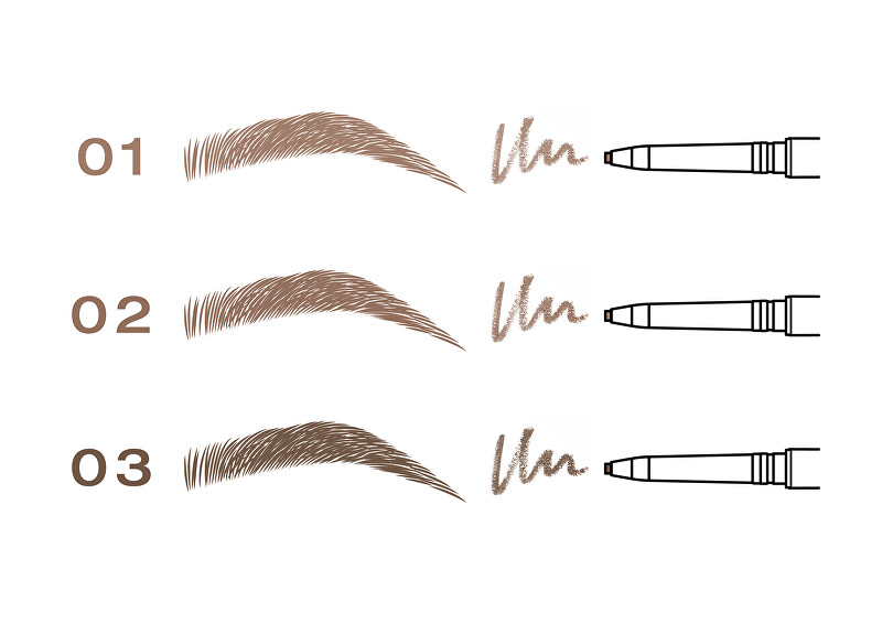 RefectoCil Waterproof eyebrow pencil Full Brow Liner 02 medium brown antakių pie&scaron;tukas
