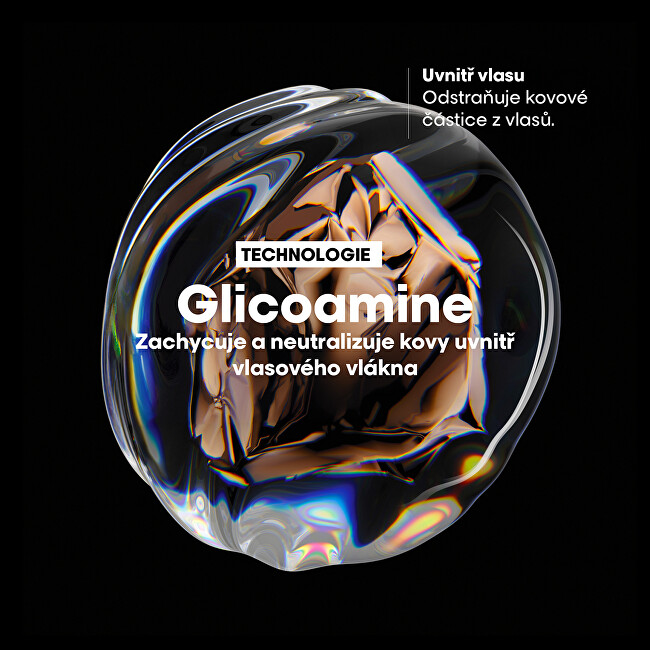 L'Or&eacute;al Professionnel Mask for colored and damaged hair, for hair shine, long-lasting color, rich texture Serie Expert Metal Detox ( Professional Mask) 150ml atstatomoji plaukų priežiūros priemonė