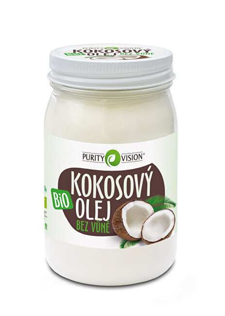 Purity Vision BIO Coconut oil without odor 120ml sveikatos apsaugai