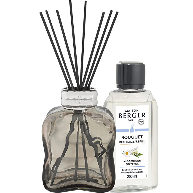 Maison Berger Paris Gift set aroma diffuser Cosy Brown + refill Cozy Musk 200 ml 200ml Unisex