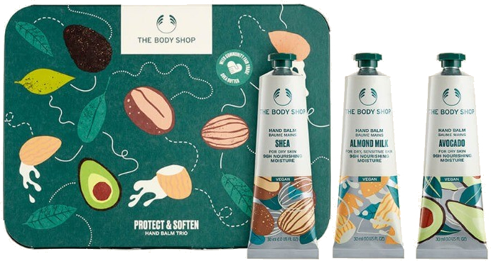 The Body Shop G2 Trio Hand Care Gift Set (Hand Balm) Moterims