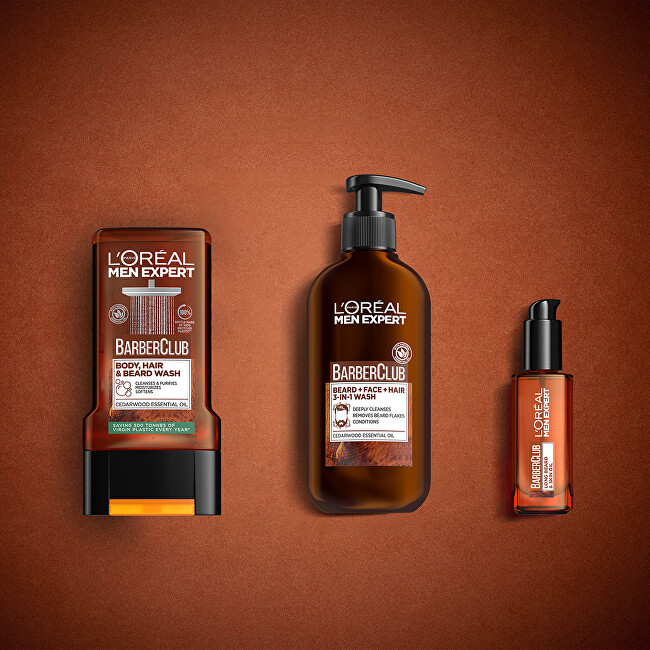 L&acute;Or&eacute;al Paris Barber Club Gel 3in1 200ml &scaron;ampūnas