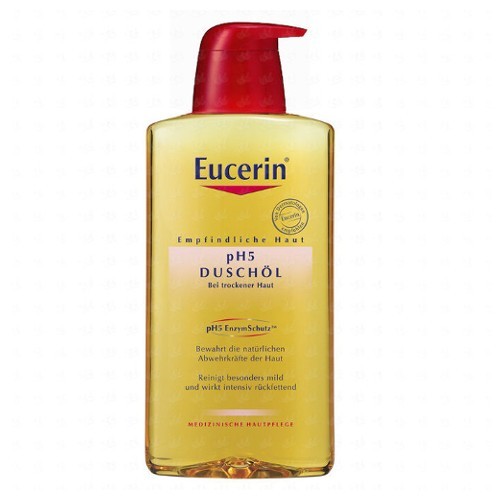 Eucerin Reluctant shower oil for sensitive skin pH5 (Shower Oil) 400 ml 400ml Unisex