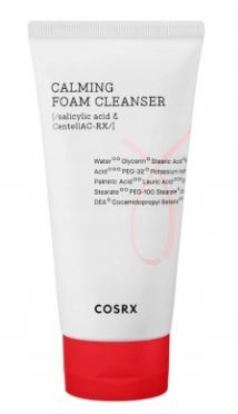 COSRX AC Collection Calming 2.0 Facial Cleansing Foam (Foam Cleanser) 50ml makiažo valiklis