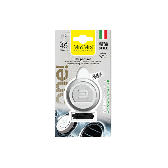 Mr&Mrs Fragrance ONE! White Torino Floral Woody - vůně do auta automobilio gaiviklis