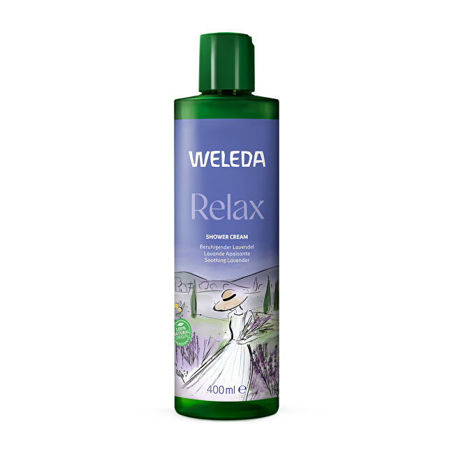 Weleda Lavender Shower Cream Relax (Shower Cream) 400 ml 400ml Moterims