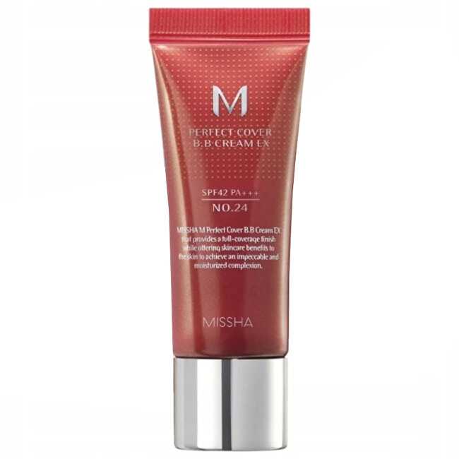 Missha BB Cream SPF 42 Perfect Cover (BB Cream Ex) 20 ml 13 Bright Beige CC kremas