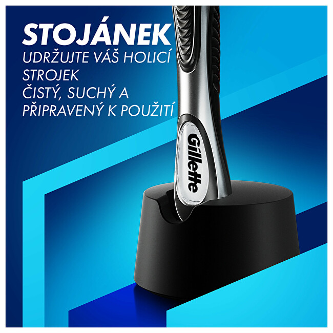 Gillette ProGlide razor + 4 heads skustuvas