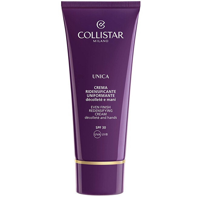 Collistar Firming hand and d&eacute;collet&eacute; cream SPF 30 Redensifying Cream 75 ml 75ml kremas kaklui/dekolte