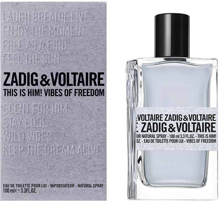 Zadig & Voltaire NIŠINIAI This Is Him! Vibes Of Freedom - EDT 50ml kvepalai Vyrams EDT