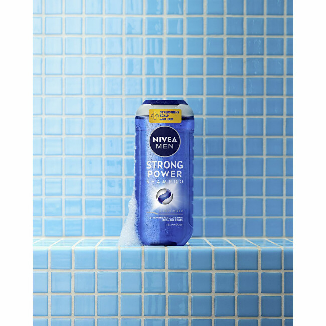 Nivea Shampoo for men Strong Power 500ml &scaron;ampūnas