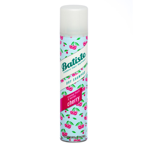 Batiste Dry hair shampoo cherry aromas (Dry Shampoo Cherry With A Fruity & Cheeky Fragrance) 200ml šampūnas