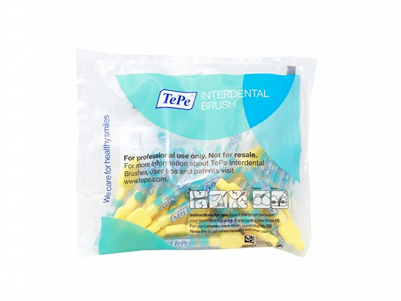 TePe Interdental brushes Extra Soft 0.7 mm yellow 25 pcs Unisex