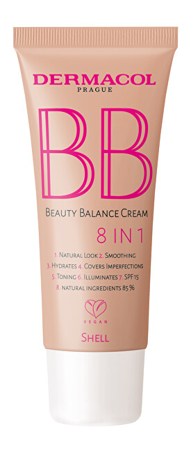Dermacol BB cream (Beauty Balance Cream) 30 ml Fair 30ml BB kremas