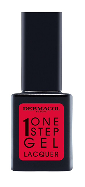 Dermacol Gel nail polish One Step Gel Lacquer (Nail Polish) 11 ml 04 Valentine 11ml priemonė nagams