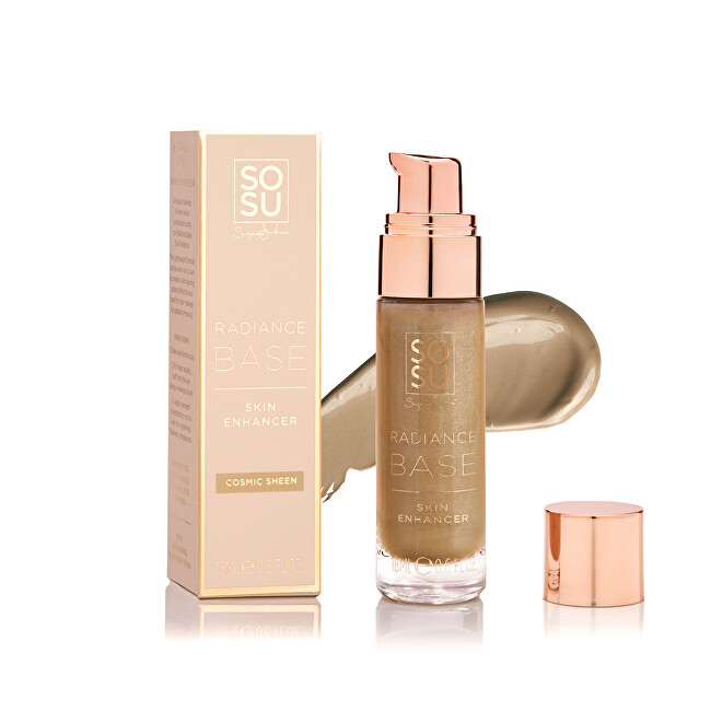 SOSU Cosmetics Brightening base for make-up (Radiance Base) 18 ml Glow Moterims