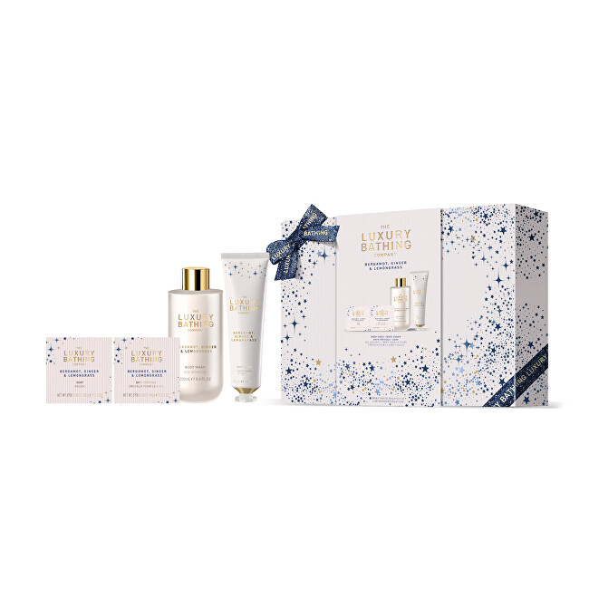 Grace Cole Bath Care Set ( Bergamot, Z&aacute;zvor & Lemongrass ) - D&aacute;rkov&aacute; sada p&eacute;če o tělo ( 4 ks ) Vonios ir du&scaron;o priemonė Moterims