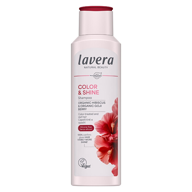 Lavera Color & Shine Shampoo 250ml &scaron;ampūnas