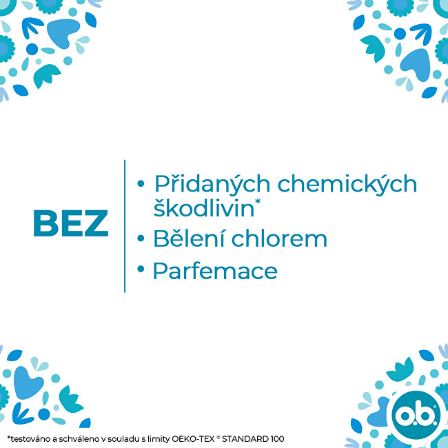 o.b. Super tampons ProComfort 54 pcs Intymios higienos priemonė