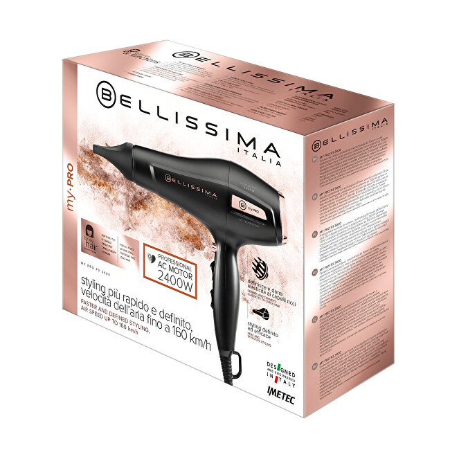 Bellissima Hair dryer 11728 My Pro P3 3400 plaukų džiovintuvas