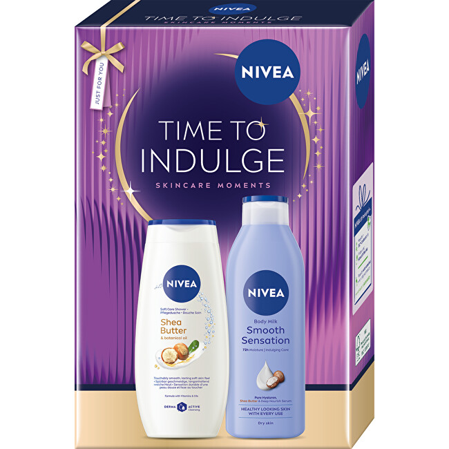 Nivea Time to Indulge Gift Set Vonios ir du&scaron;o priemonė Moterims