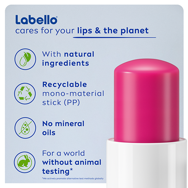 Labello Tinted lip balm Fruity Shine Watermelon 4.8 g lūpų balzamas