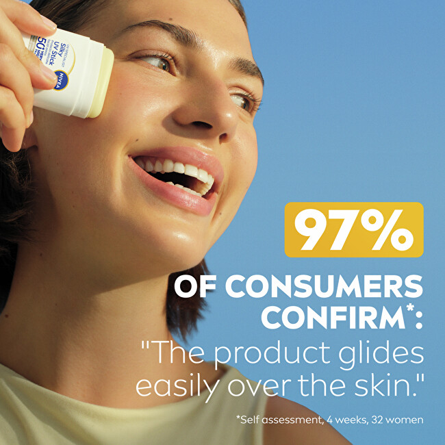 Nivea Protective face cream in a stick SPF 50+ Silky UV Stick 15 g Unisex