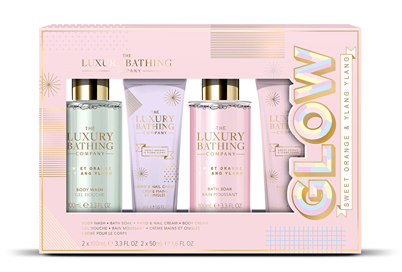 The Luxury Bathing Company Body care gift set Orange & Ylang Ylang 4 pcs Moterims