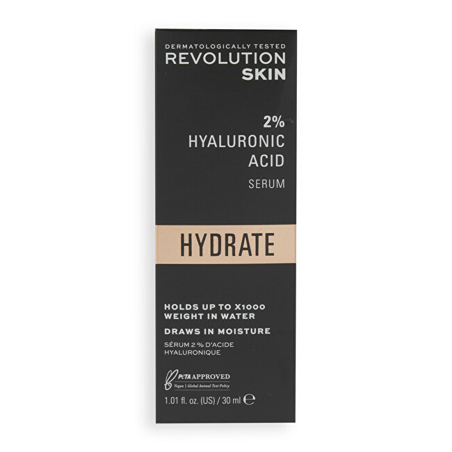 Revolution Skincare Moisturizing facial serum Hydrate 2% Hyaluronic Acid (Serum) 30 ml 30ml Moterims