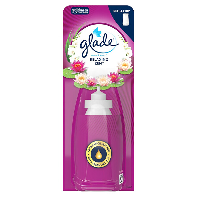 Glade Sense & Spray Relaxing Zen air freshener refill 18 ml 18ml namų kvapas Glade Sense & Spray Relaxing Zen air freshener refill 18 ml 18ml namų kvapas