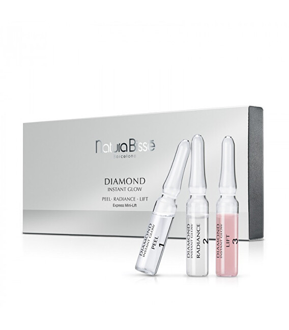 Natura Biss&eacute; Natura Biss&eacute; Diamond Instant Glow Peel Radiance Lift Serum 12x3 ml 3ml vietinės priežiūros priemonė