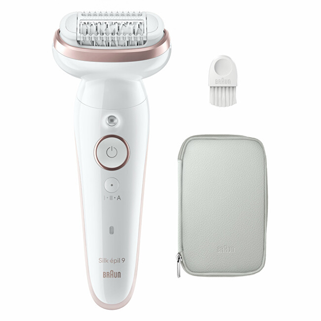 Braun Epilator Silk&middot;&eacute;pil 9 9-000 White/Pink depiliavimo prietaisas