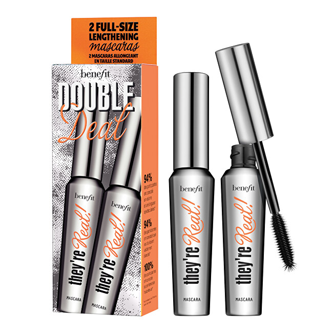 Benefit Extending Mascara They`re Real (Beyond Mascara Duo) 2 x 8.5 g blakstienų tu&scaron;as