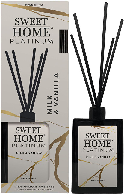 Sweet Home Collection Aroma diffuser Milk & Vanilla 500ml Kvapas namams su lazdelėmis