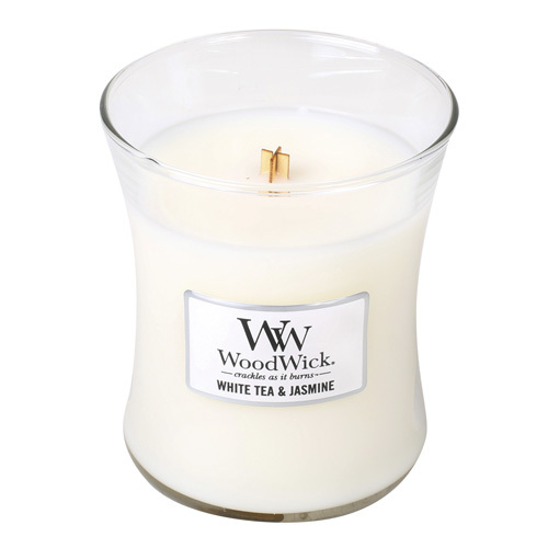 WoodWick Scented candle vase White Tea & Jasmine 275 g Unisex
