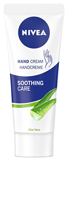 Nivea Soothing (Hand Cream) with Aloe Vera and Jojoba Refreshing Care (Hand Cream) 75 ml 75ml Moterims