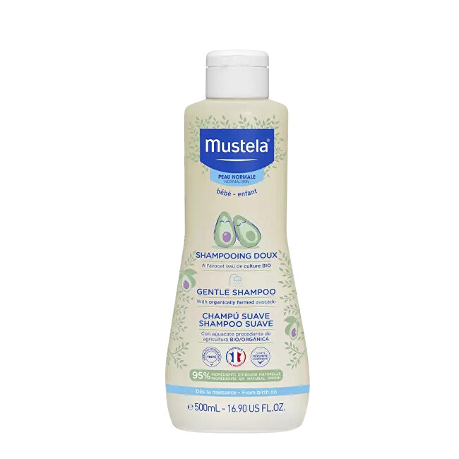 Mustela (Gentle Shampoo) 500 ml 500ml Vaikams