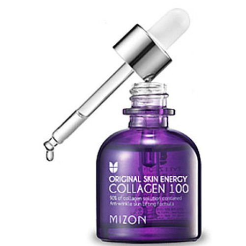 Mizon Skin serum containing 90% marine collagen (Collagen 100) 30 ml 30ml vietinės priežiūros priemonė