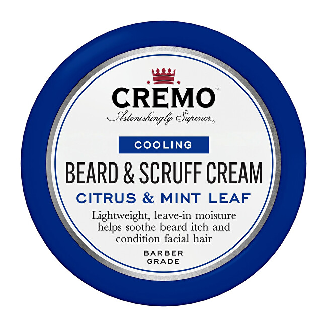 Cremo Cooling Beard & Scruff Cream Citrus & Mint Leaf (Cooling Beard & Scruff Cream) 113 g Vyrams