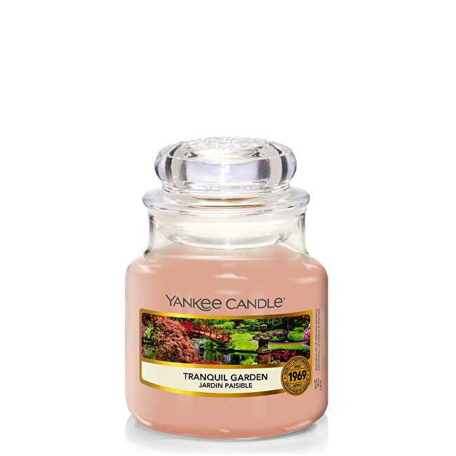 Yankee Candle Aromatic candle Classic small Tranquil Garden 104 g Unisex