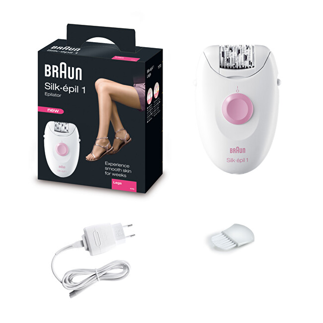 Braun Silk-&eacute;pil 1-170 Pink epilator depiliavimo prietaisas