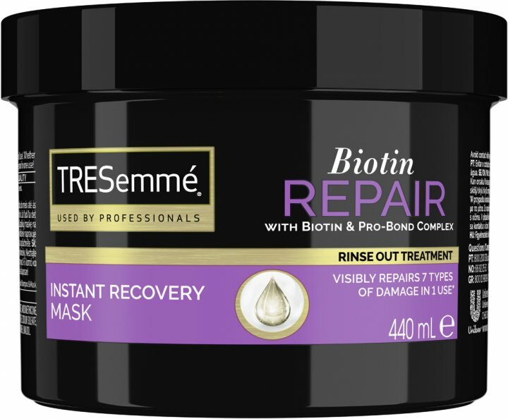 TRESemm&eacute; Restorative mask for damaged hair Biotin Repair (Instant Recovery Mask) 440 ml 440ml Moterims