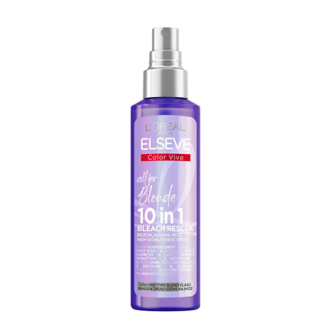 L´Oréal Paris Leave-in care for blonde hair Color Vive Purple All For Blonde 10 in 1 (Spray) 150 ml 150ml Moterims