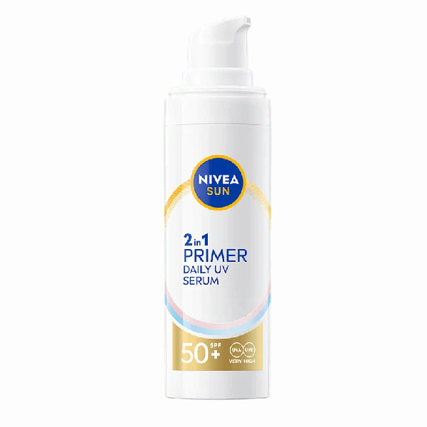 Nivea 2in1 Face Serum SPF 50+ (Daily UV Serum) 30 ml 30ml veido apsauga